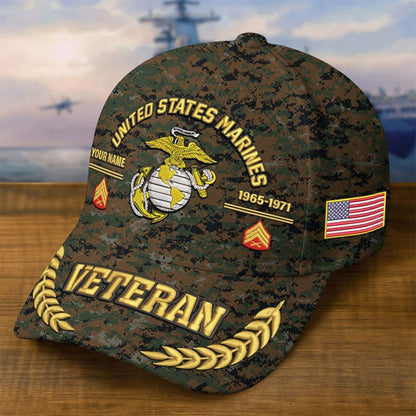 Strong Veteran - Personalized Veteran Classic Cap