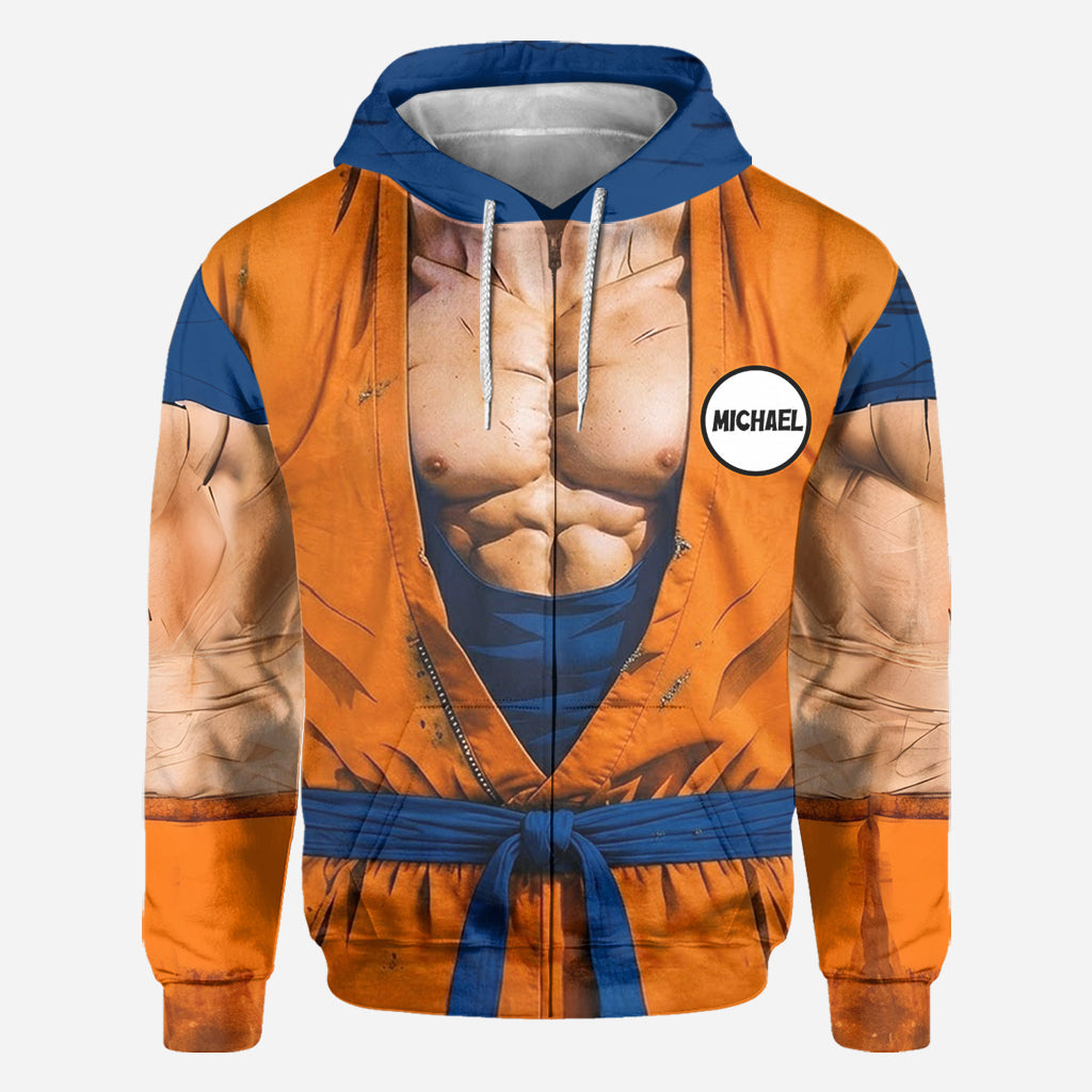 Strongest Ball Warrior - Personalized Seven Balls All Over Shirt