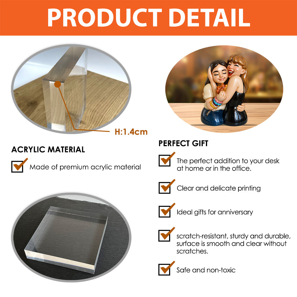 Merry Christmas - Personalized Custom Shaped Acrylic Plaque