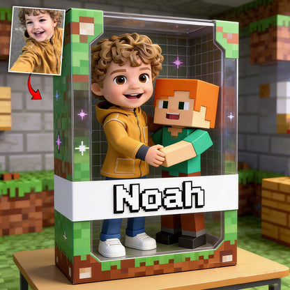 Custom Any Photo - Personalized Block World Custom Shaped Acrylic Plaque