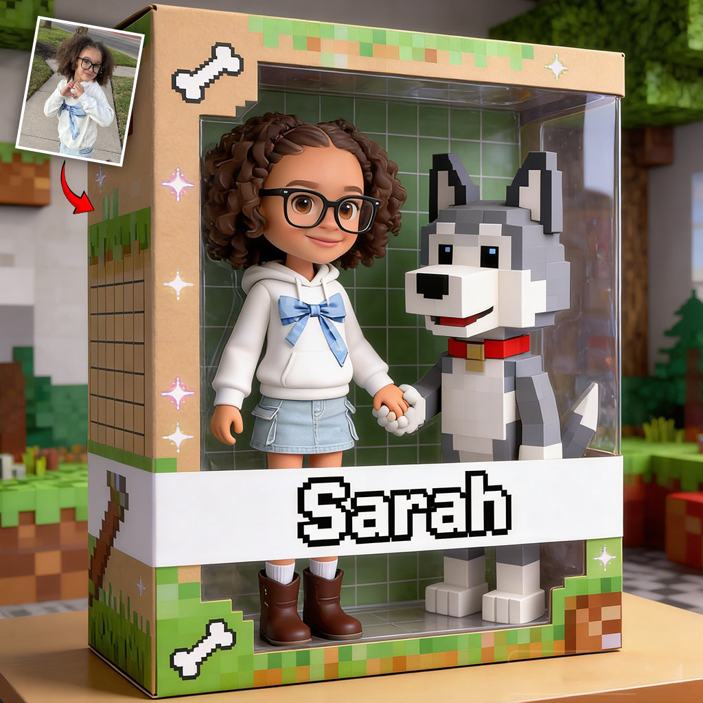 Custom Any Photo - Personalized Block World Custom Shaped Acrylic Plaque