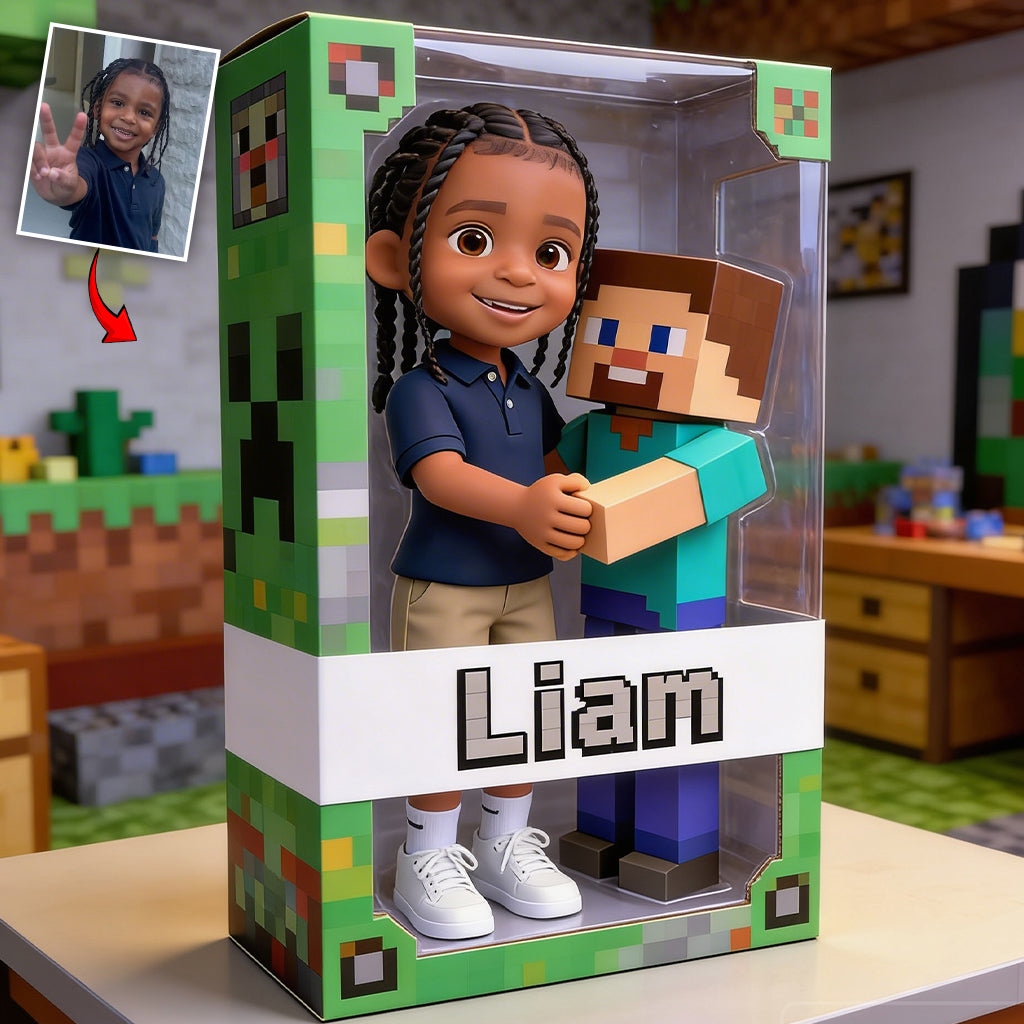 Custom Any Photo - Personalized Block World Custom Shaped Acrylic Plaque