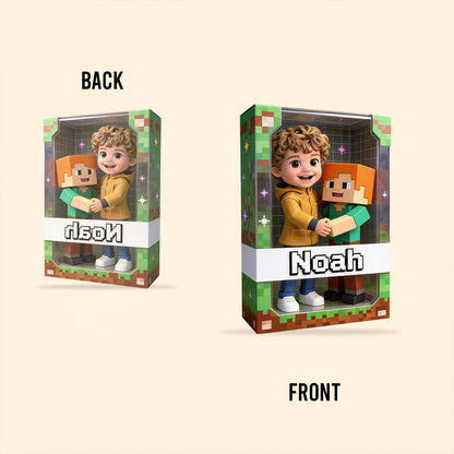 Custom Any Photo - Personalized Block World Custom Shaped Acrylic Plaque