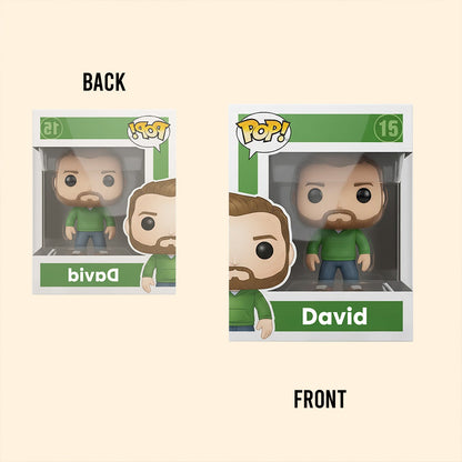 FK Pop Figure - Personalized Custom Shaped Acrylic Plaque