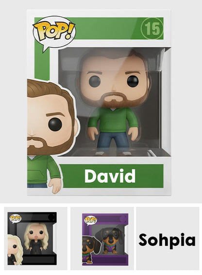 FK Pop Figure - Personalized Custom Shaped Acrylic Plaque