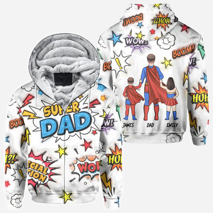 Super Dad - Personalized Father All Over Shirt