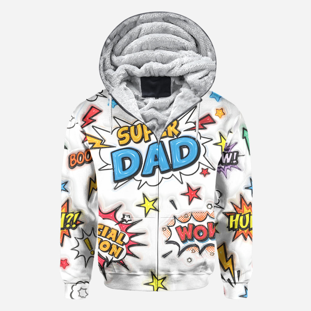 Super Dad - Personalized Father All Over Shirt