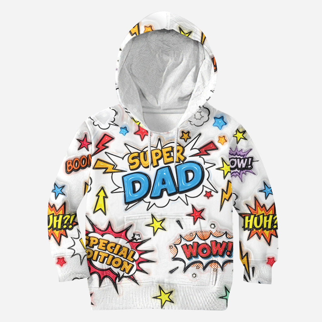 Super Dad - Personalized Father All Over Shirt