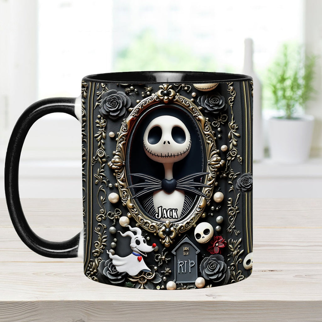 Till Death Do Us Part - Personalized Nightmare Accent Mug