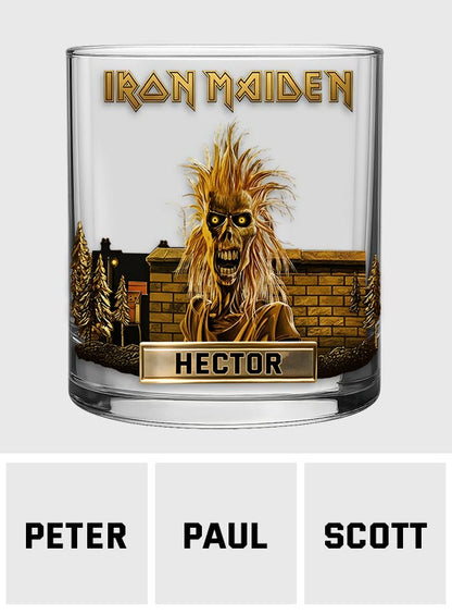 Rock & Roll - Personalized Music Band Whiskey Glass