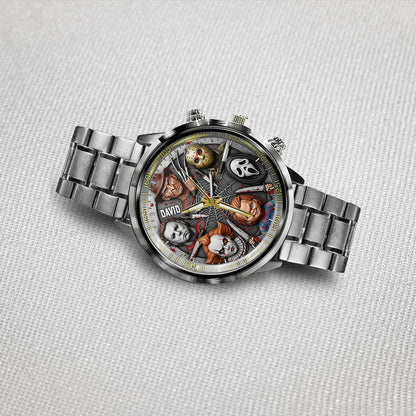 Scary Halloween - Personalized  Hand Watch