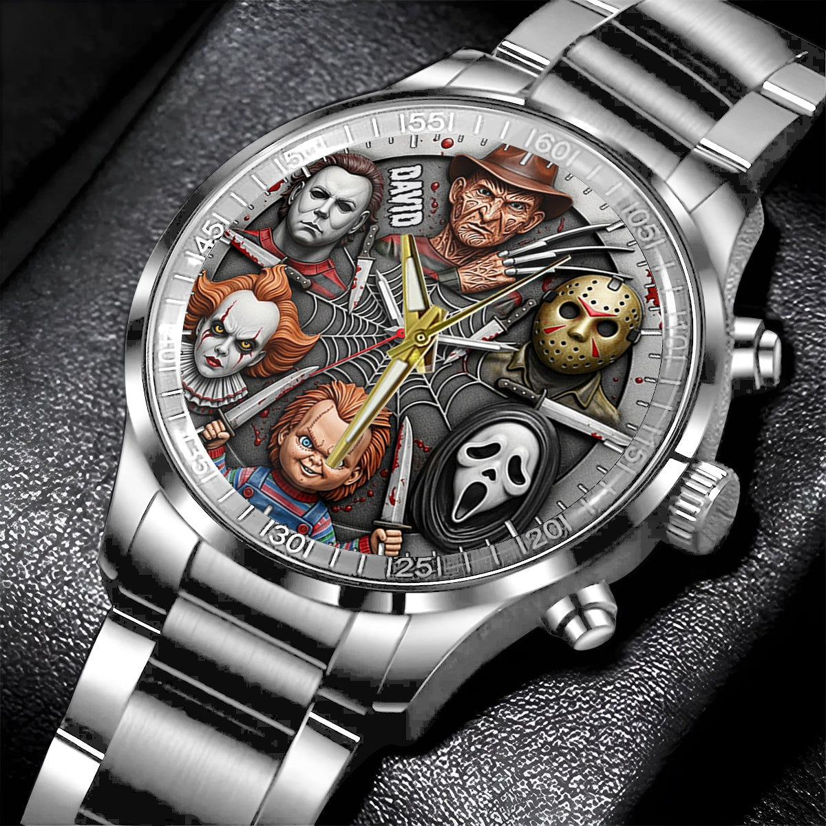 Scary Halloween - Personalized  Hand Watch
