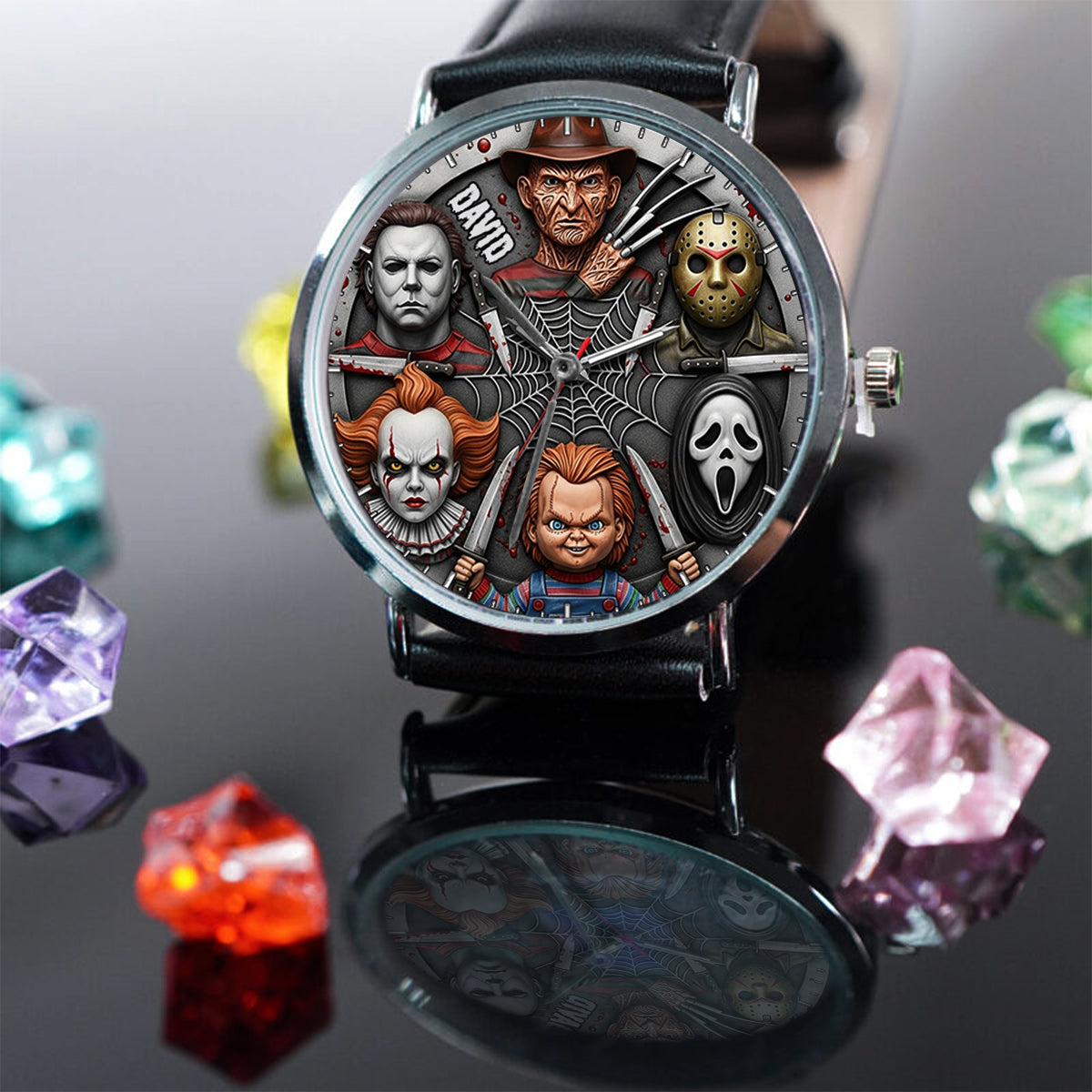 Scary Halloween - Personalized  Hand Watch