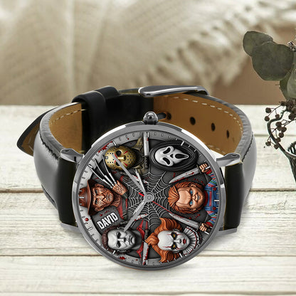 Scary Halloween - Personalized  Hand Watch