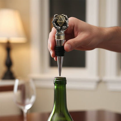 Drink And Dice - Personalized DD Lover Bottle Stopper