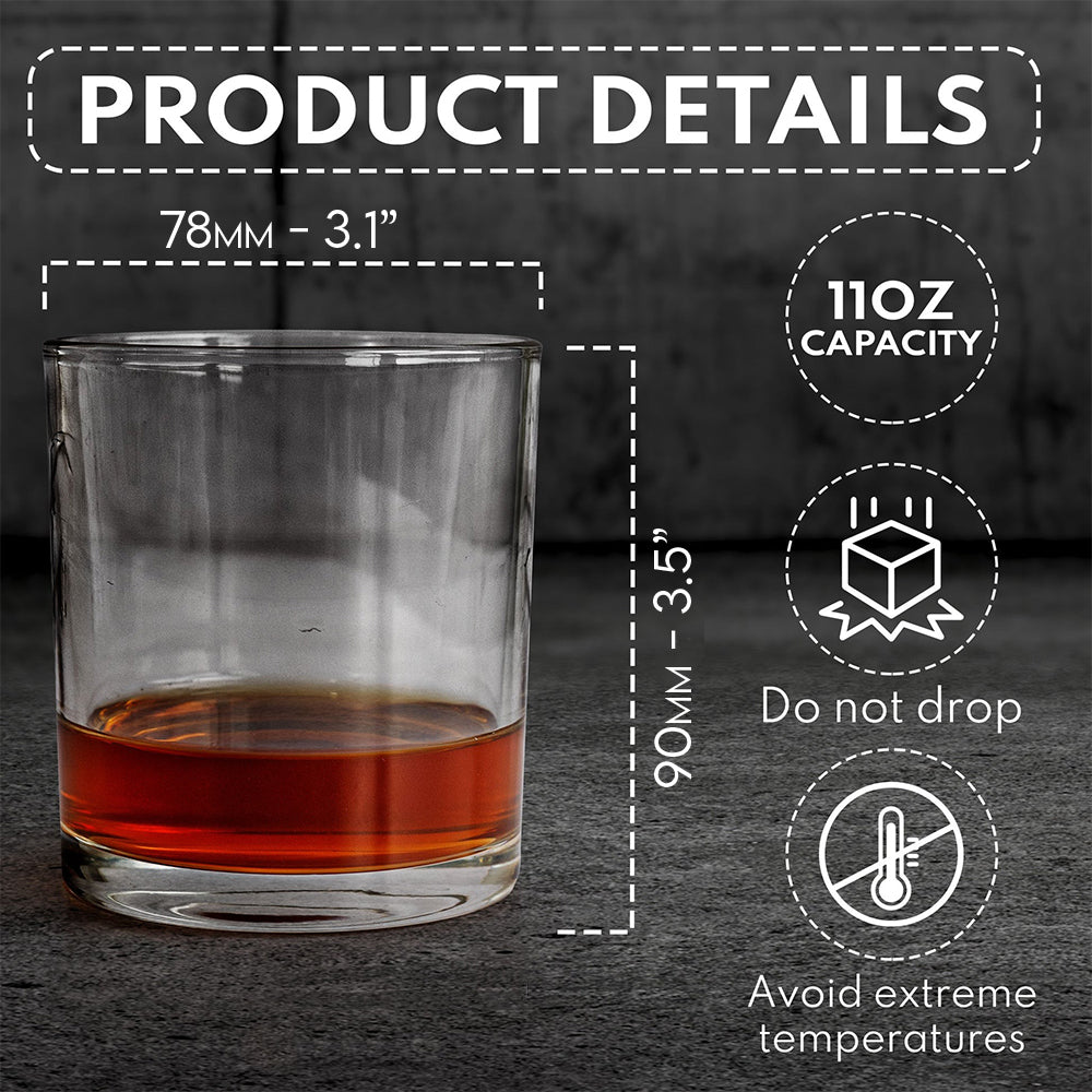 Til Death Do Us Part - Personalized Nightmare Whiskey Glass