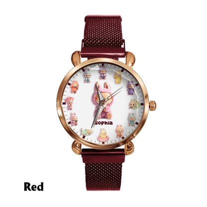 Cute Monsters - Personalized Labubu Women Hand Watch