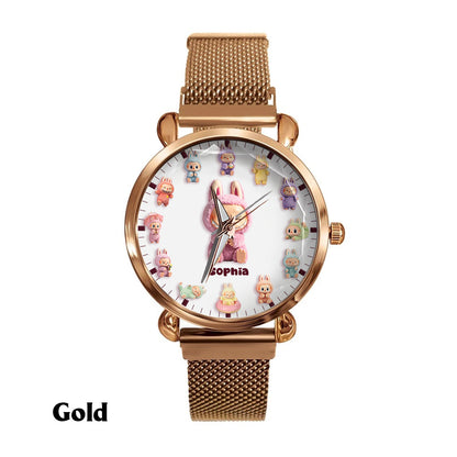 Cute Monsters - Personalized Labubu Women Hand Watch