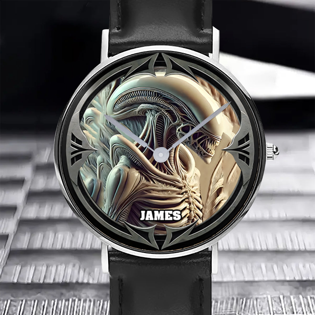 Space Creature - Personalized Alien Hand Watch