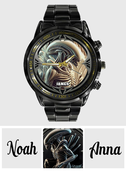 Space Creature - Personalized Alien Hand Watch