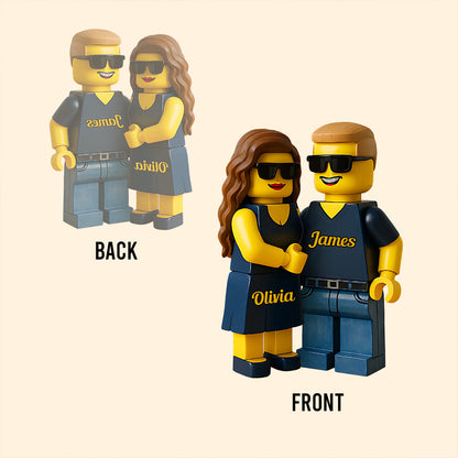 Couple Gift - Personalized Couple Custom Shaped Acrylic Plaque