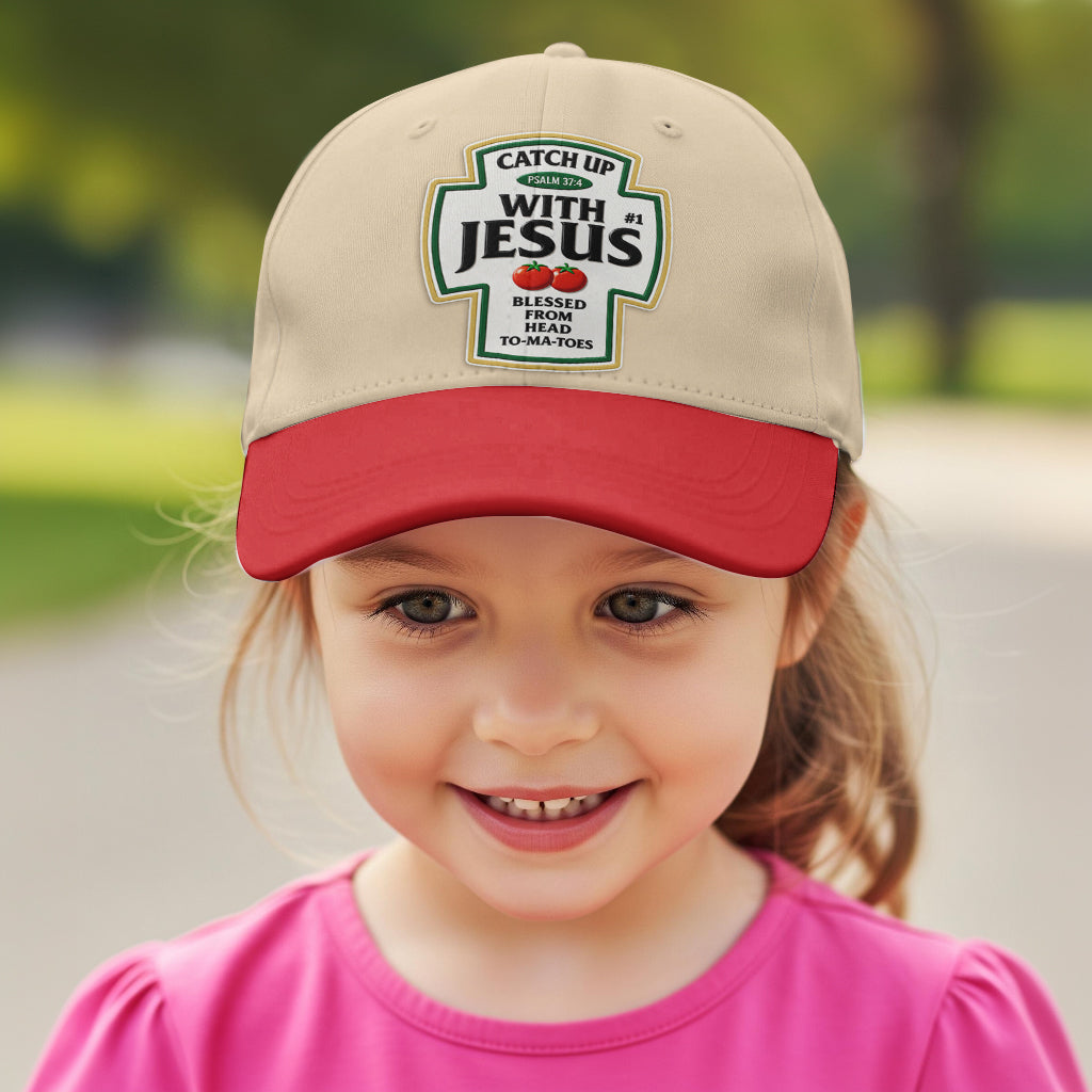 Funny Word Play, Faith In God - Personalized Christian Classic Cap & Leather Phone Case