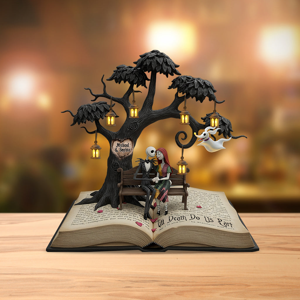 Till Death Do Us Part - Personalized Nightmare Custom Shaped Acrylic Plaque