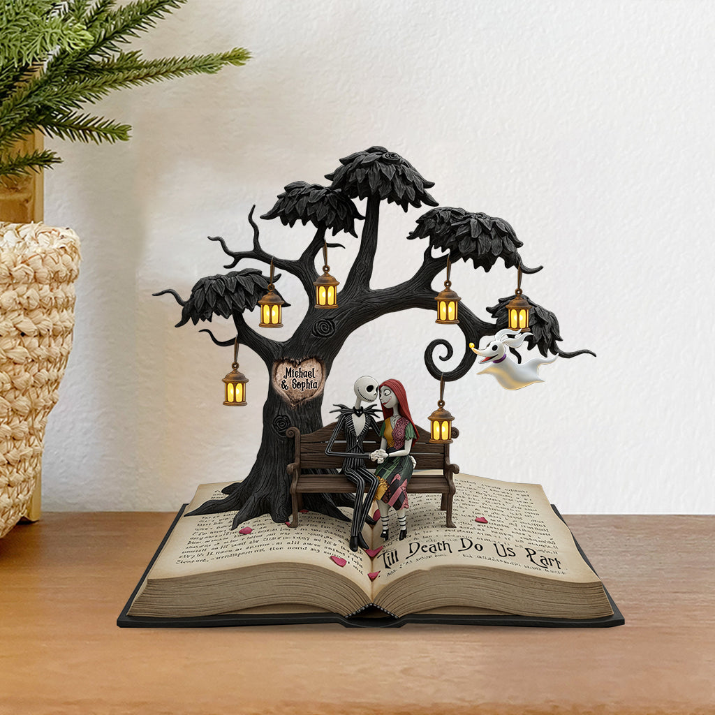 Till Death Do Us Part - Personalized Nightmare Custom Shaped Acrylic Plaque