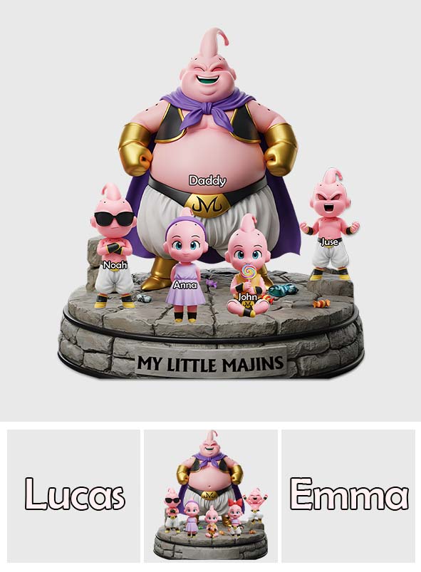 Best Dad Ever - Personalized Seven Balls Custom Shaped Acrylic Plaque