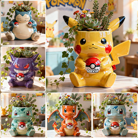 Fun Game - Personalized Monster Trainer Acrylic Pot