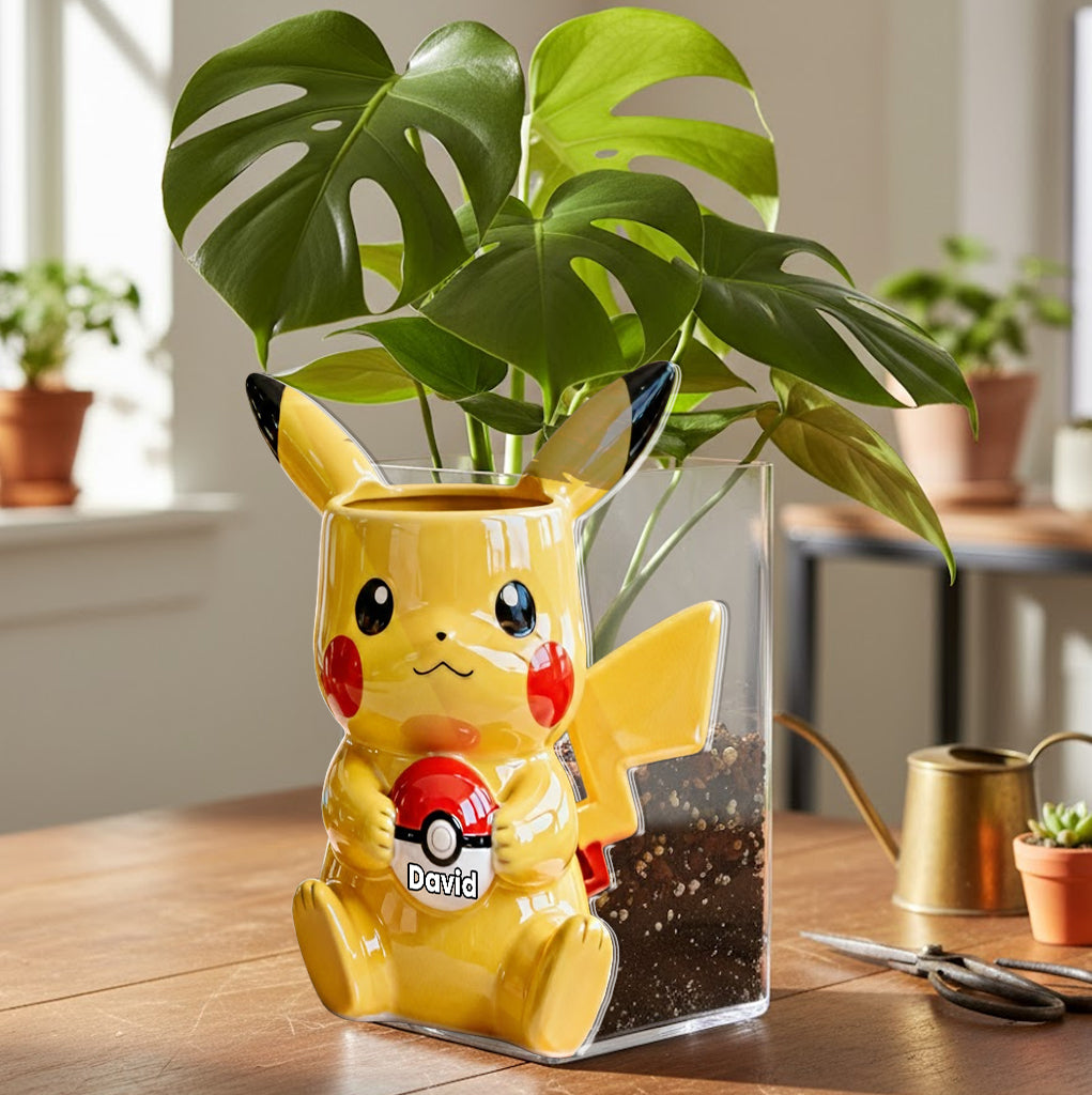 Fun Game - Personalized Monster Trainer Acrylic Pot