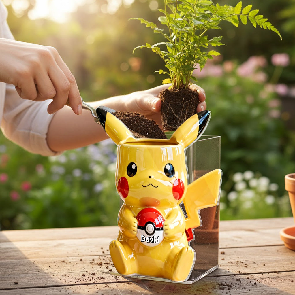 Fun Game - Personalized Monster Trainer Acrylic Pot