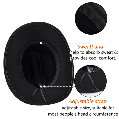 Marine Corps - Personalized Veteran Wide Brim Cowboy Hat