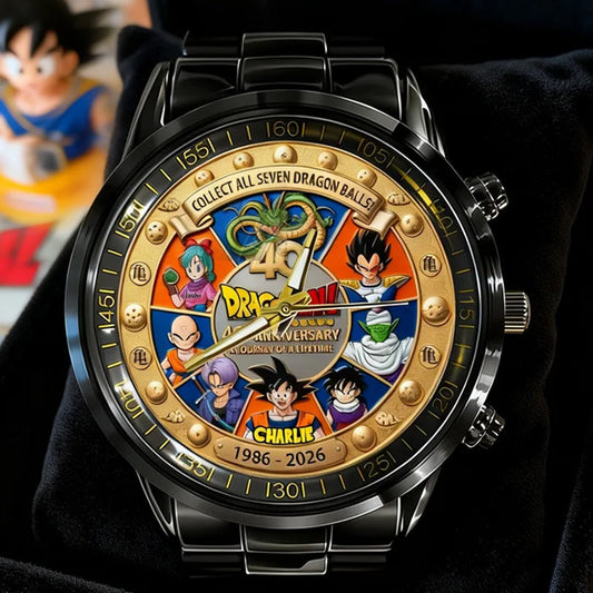 40th Anniversary - Personalized Seven Balls Hand Watch