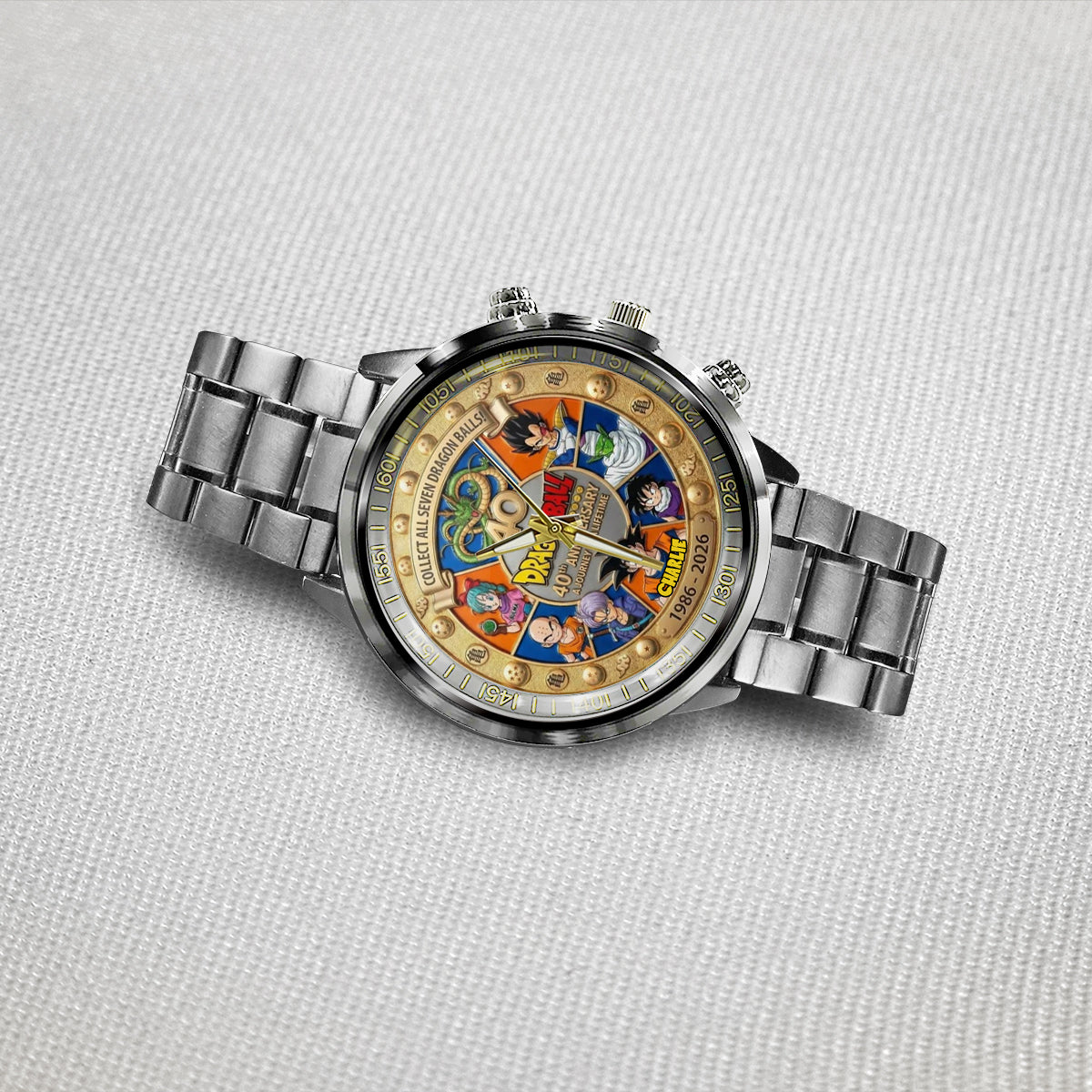 40th Anniversary - Personalized Seven Balls Hand Watch