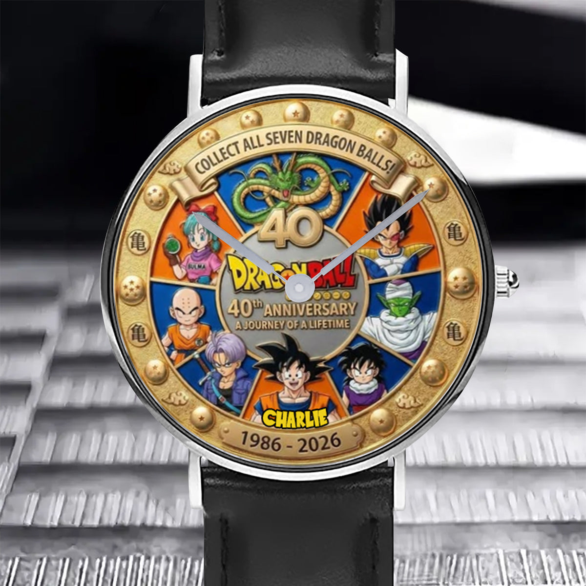 40th Anniversary - Personalized Seven Balls Hand Watch