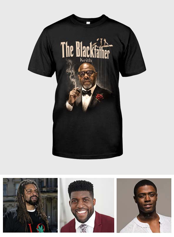 The Blackfather - Personalized Father T-shirt And Hoodie