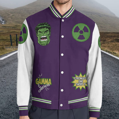 Superhero Gift For Kids - Personalized Kid Varsity Jacket