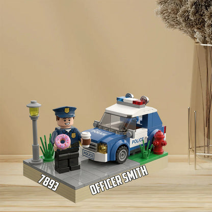 Funny Gift For Police Officers - Personalized Police Officer Custom Shaped Acrylic Plaque