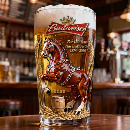 150th Anniversary - Personalized Beer Pint