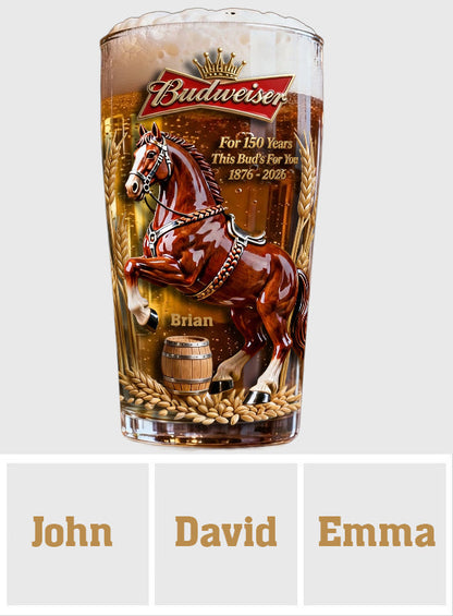 150th Anniversary - Personalized Beer Pint