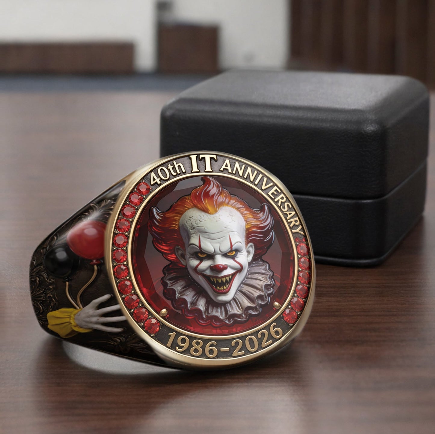 40th Anniversary - Personalized Horror Character Signet Ring