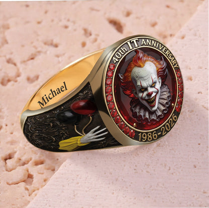 40th Anniversary - Personalized Horror Character Signet Ring