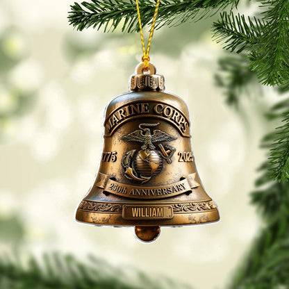250th Anniversary - Personalized Veteran Ornament