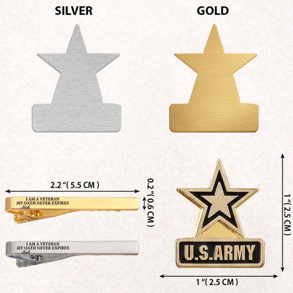 Honorable Veteran - Personalized Veteran Tie Clip