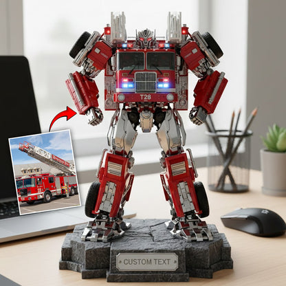 My Car Robot - Personalized Car Lover Custom Shaped Acrylic Plaque