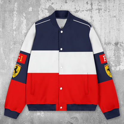 Car Racing - Personalized Racing Varsity Jacket