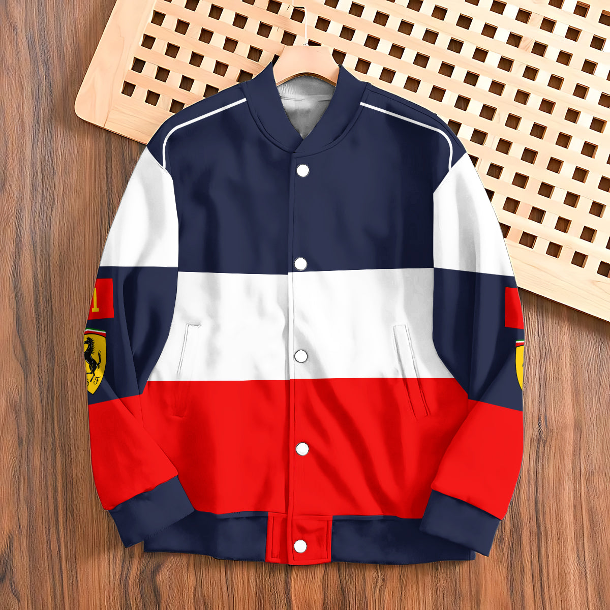 Car Racing - Personalized Racing Varsity Jacket