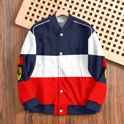 Car Racing - Personalized Racing Varsity Jacket