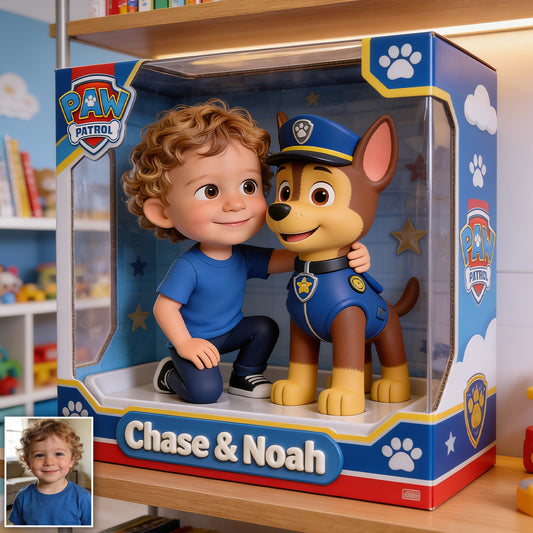 Paw Friend - Personalized Cute Dog Acrylic Display Box